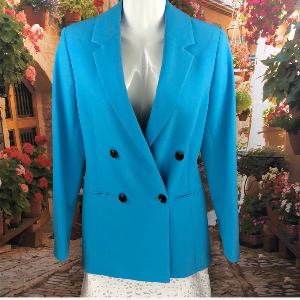 🦋NWT ASOS Tailored Pop Blue Blazer 🦋 - Picture 3 of 7